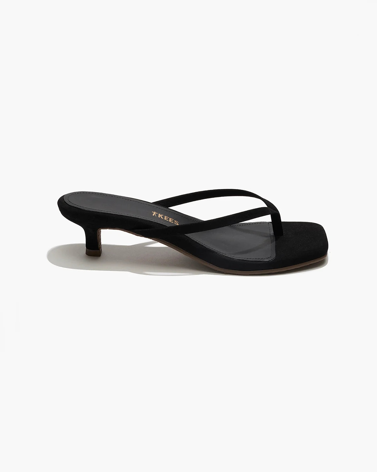 Tkees Square Toe Julia Suede Sandals Sable Suede