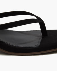 Tkees Square Toe Julia Suede Sandals Sable Suede