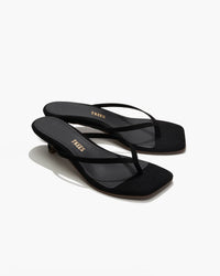 Tkees Square Toe Julia Suede Sandals Sable Suede