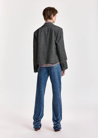 Blazer court Kiana Essentiel Charcoal Chic
