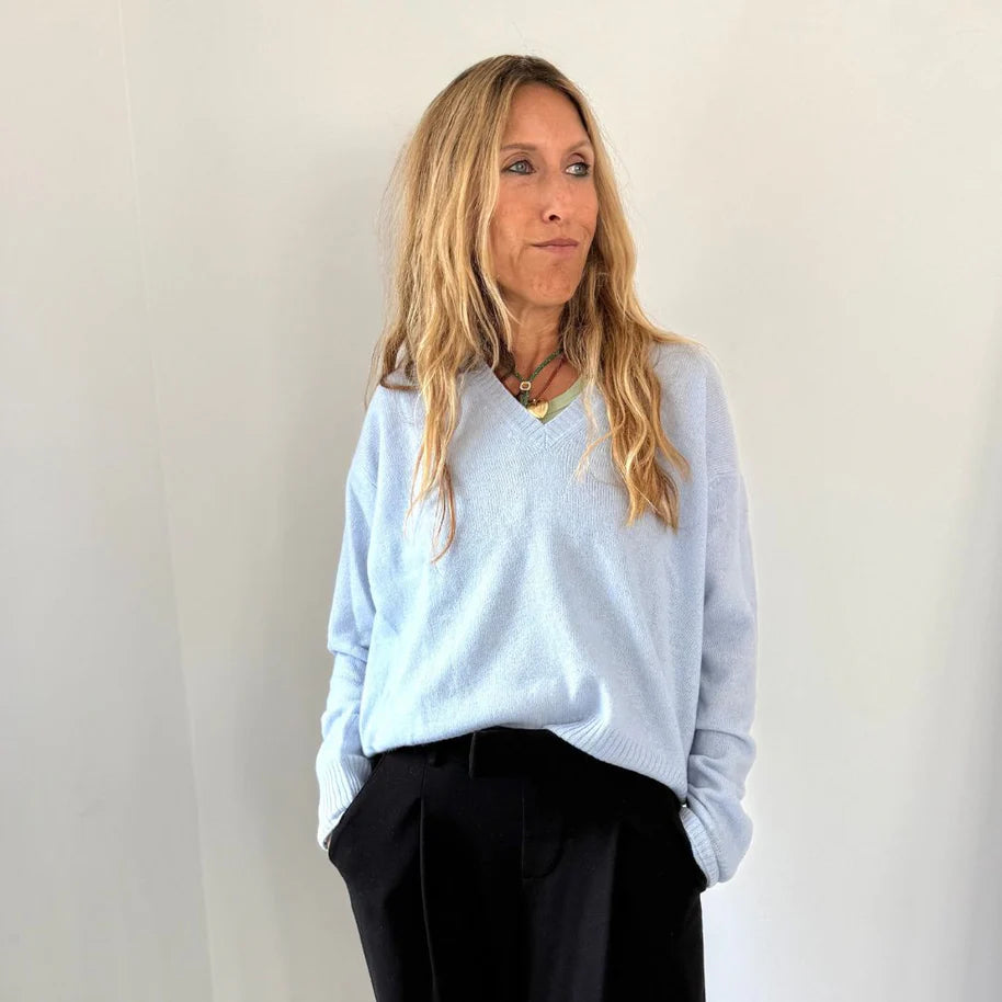 Pull d'amour Kerri Rosenthal à col en V profond