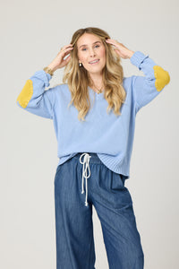 Kerri Rosenthal Frenchy V-Neck Sweater