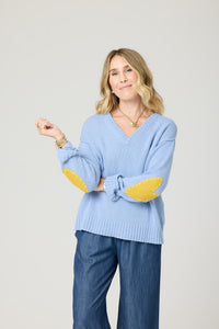 Kerri Rosenthal Frenchy V-Neck Sweater