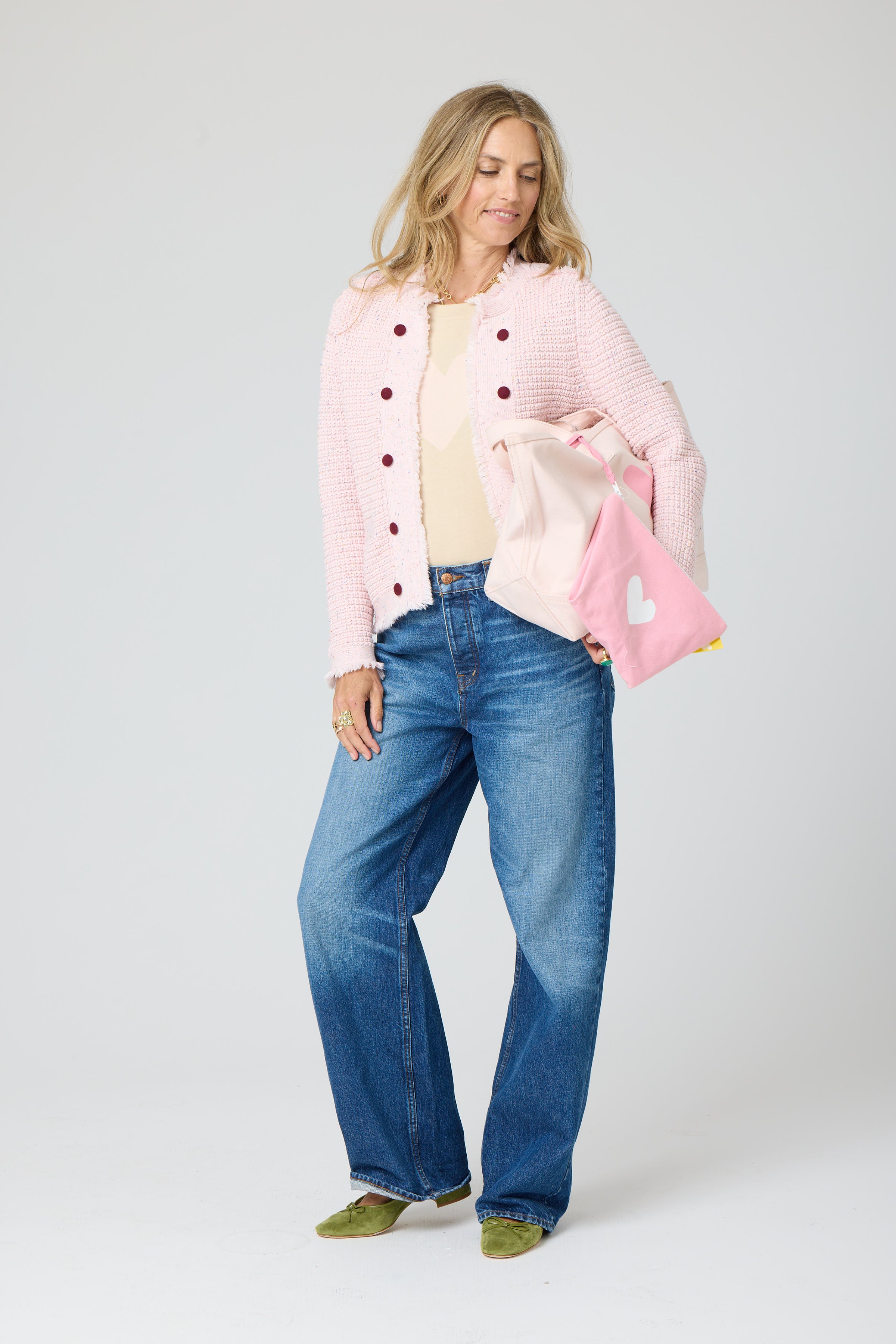 Cardigan à franges Beau-Lero de Kerri Rosenthal