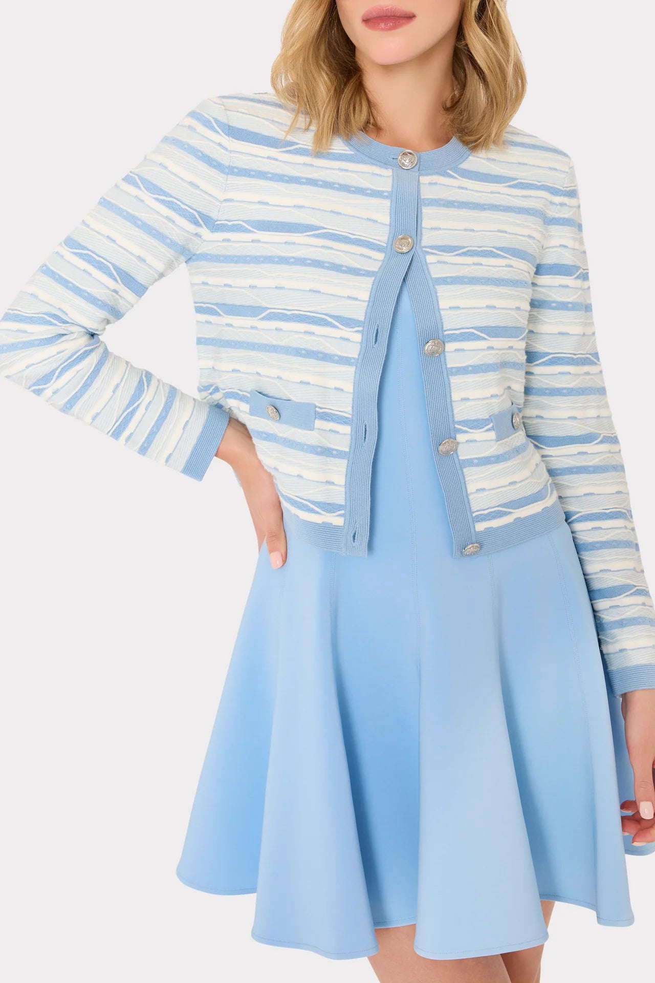 Milly Cardigan rayé Skye