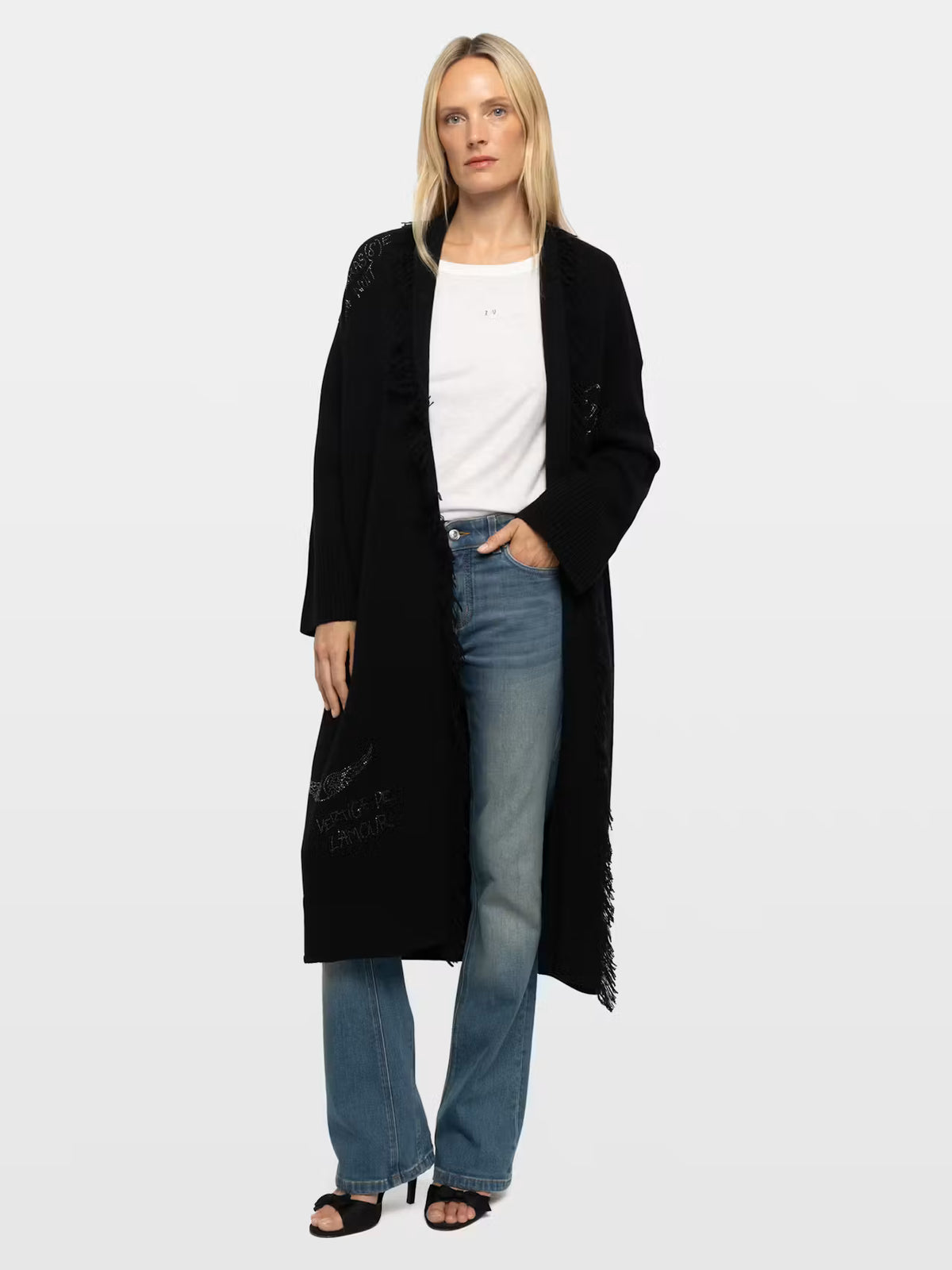 Zadig & Voltaire Camy Multidraw Sweater Black