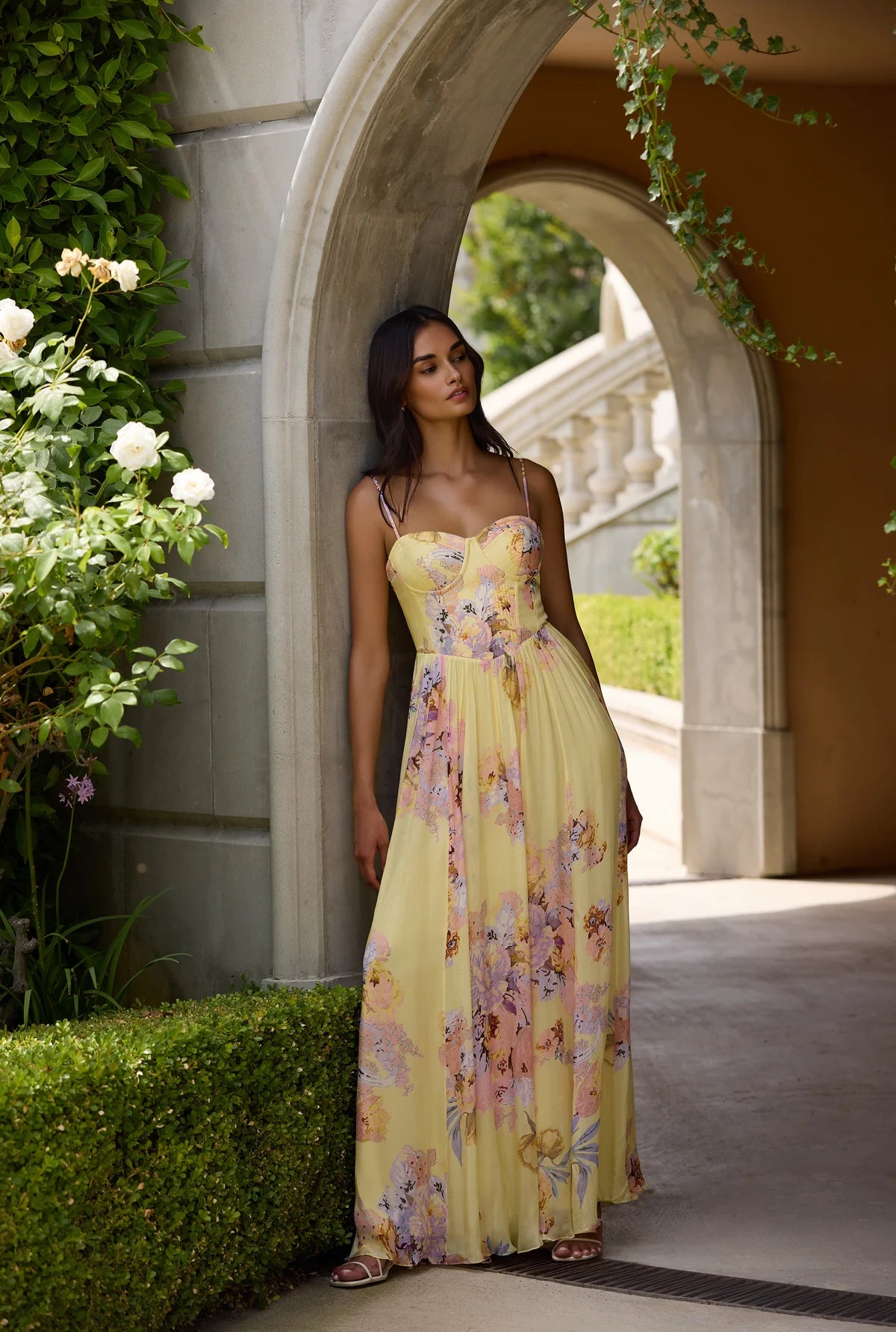 hemant nandita dress Kysha Corset Long Dress - Hemant & Nandita