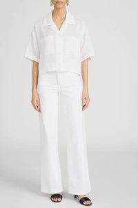 Frame Le Slim Palazzo White