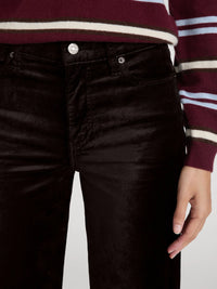 Frame The Velvet Slim Palazzo Fudge