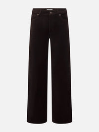 Frame The Velvet Slim Palazzo Fudge
