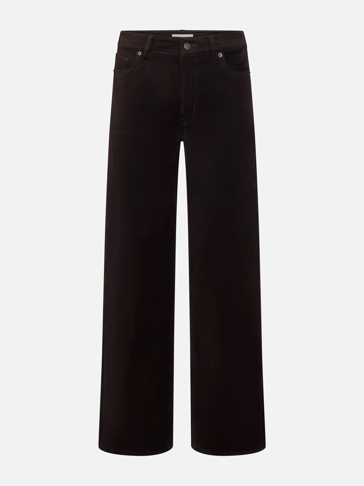 Frame The Velvet Slim Palazzo Fudge