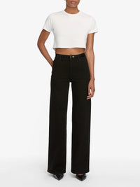 Frame Le Slim Palazzo Black