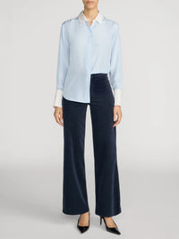 Frame Le Slim Palazzo Modernist Pocket Corduroy
