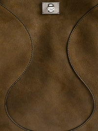 Zadig & Voltaire Jack Suede Waxy Bag - Wood