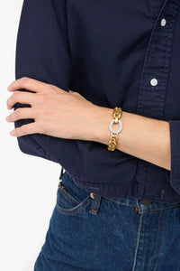 Clare V Vintage Gold One Size Bracelet