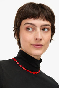 Clare V Le Lips Necklace