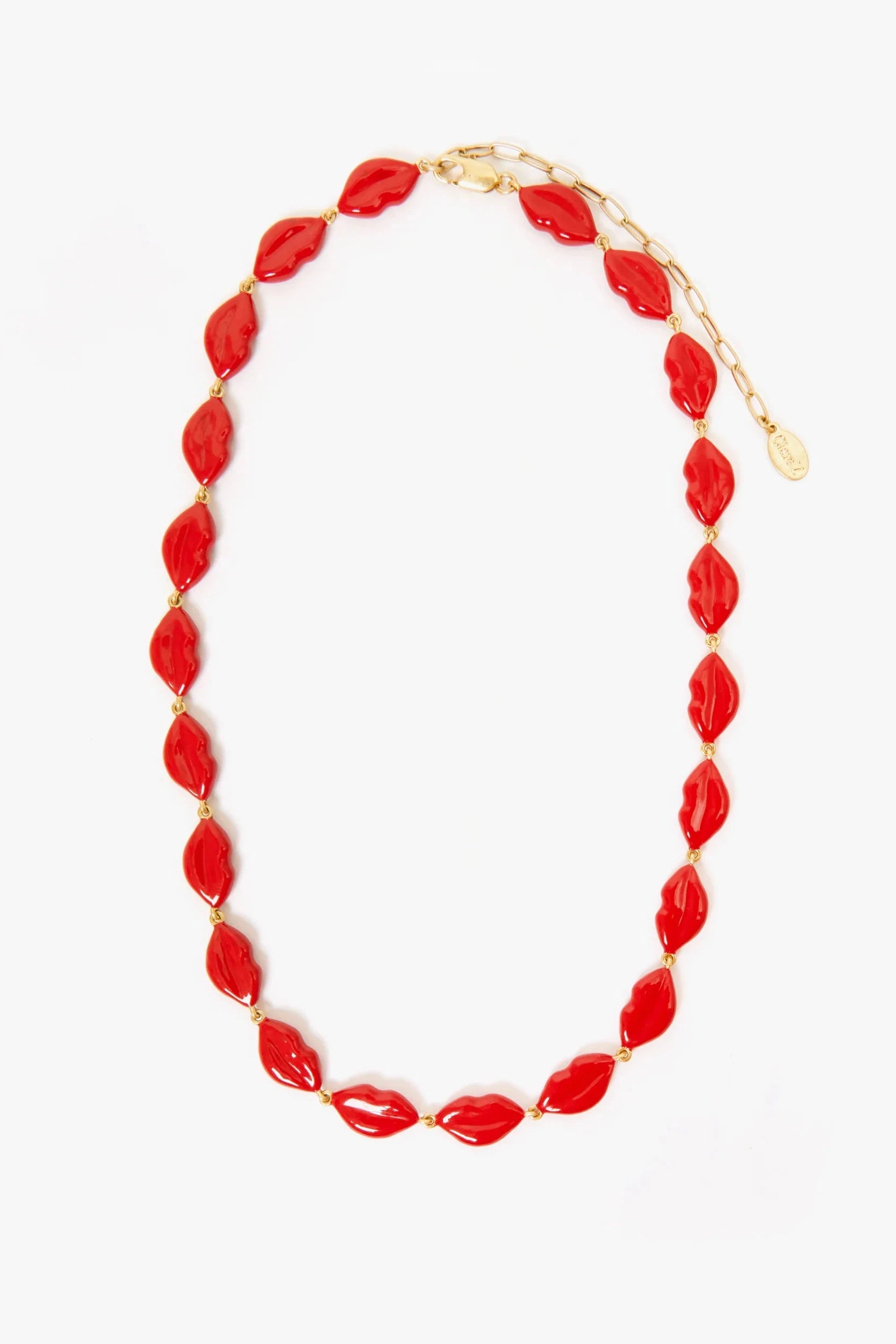Clare V Le Lips Necklace
