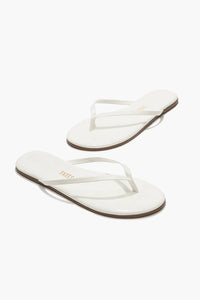 Tkees Glosses Sandals White Lotus