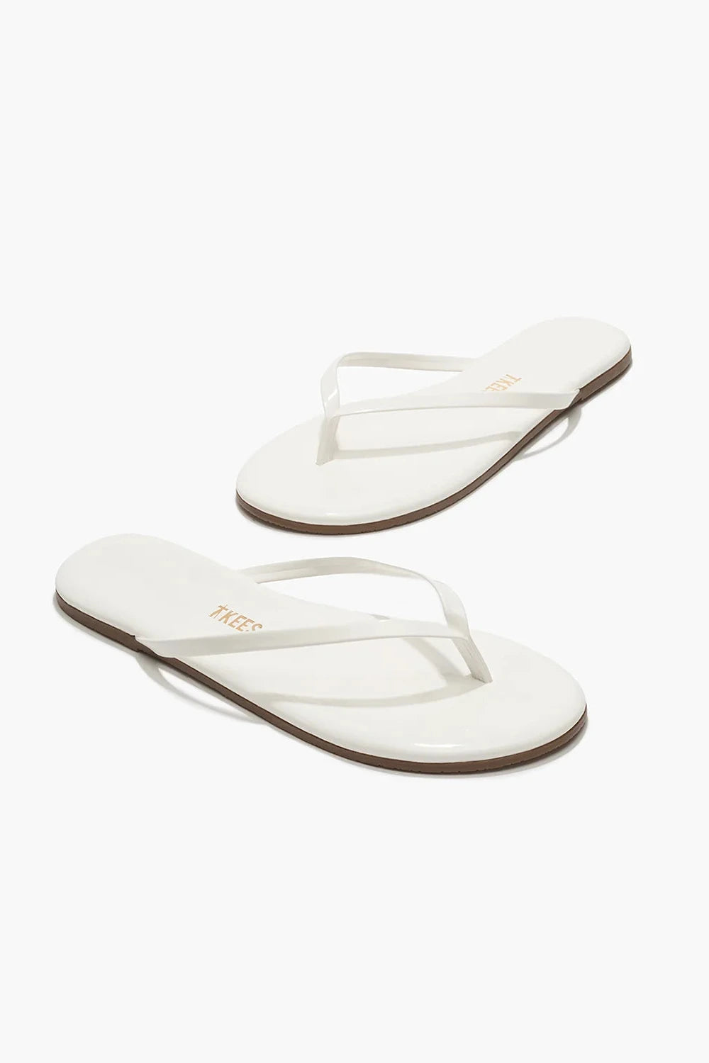Tkees Glosses Sandals White Lotus