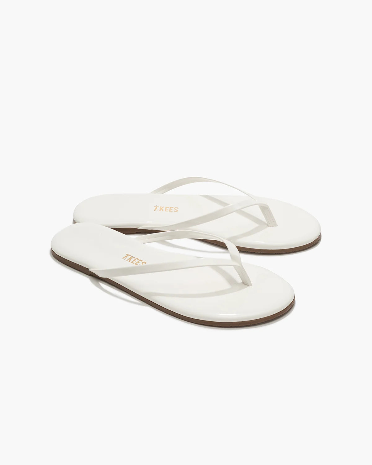 Tkees Glosses Sandals White Lotus