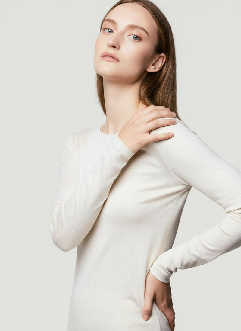 Majestic Filatures Soft Touch Metallic Turtleneck