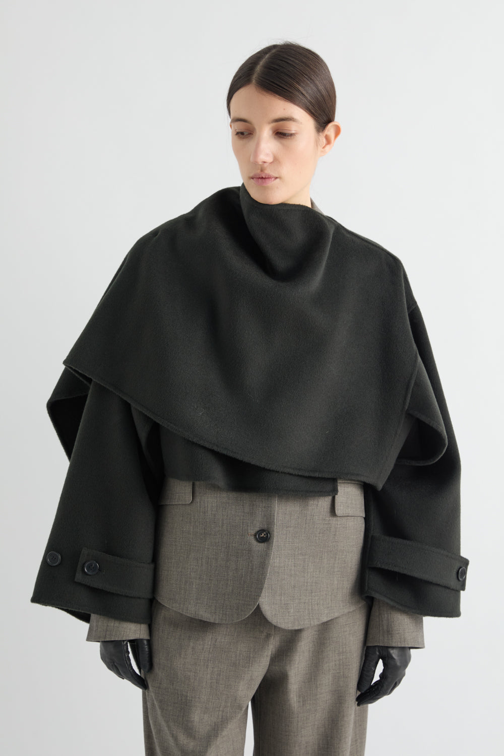Meimeij M6IDD1-476 Veste Vert forêt foncé