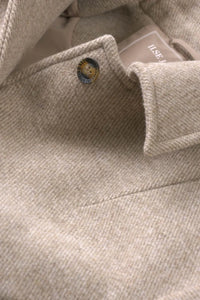 Ilse Jacobsen Short Buttoned Jacket - Greige
