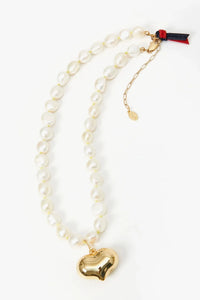 Clare V Mylar Heart Charm