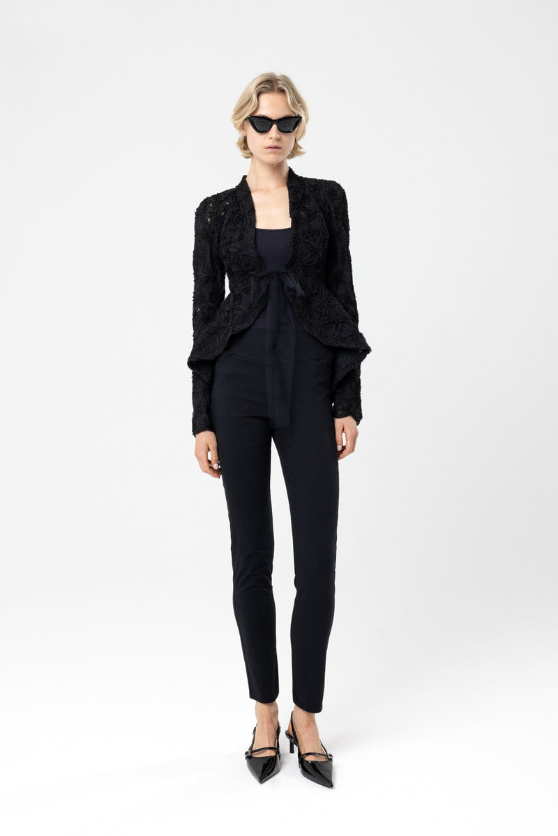 Veste Nadya Toto Faith en tulle brodé