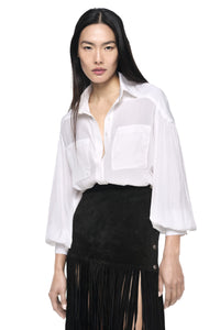 Smythe Shoulder Yoke Blouse