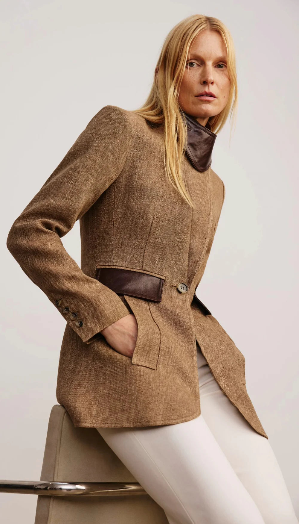 Smythe Tailored Boyfriend Blazer