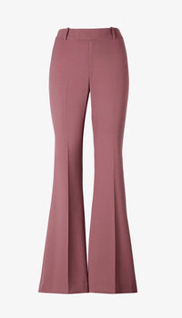 Pantalon évasé Smythe mauve