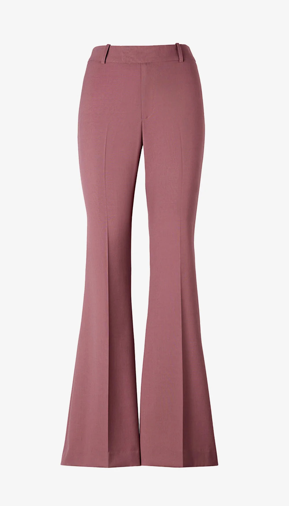 Pantalon évasé Smythe mauve