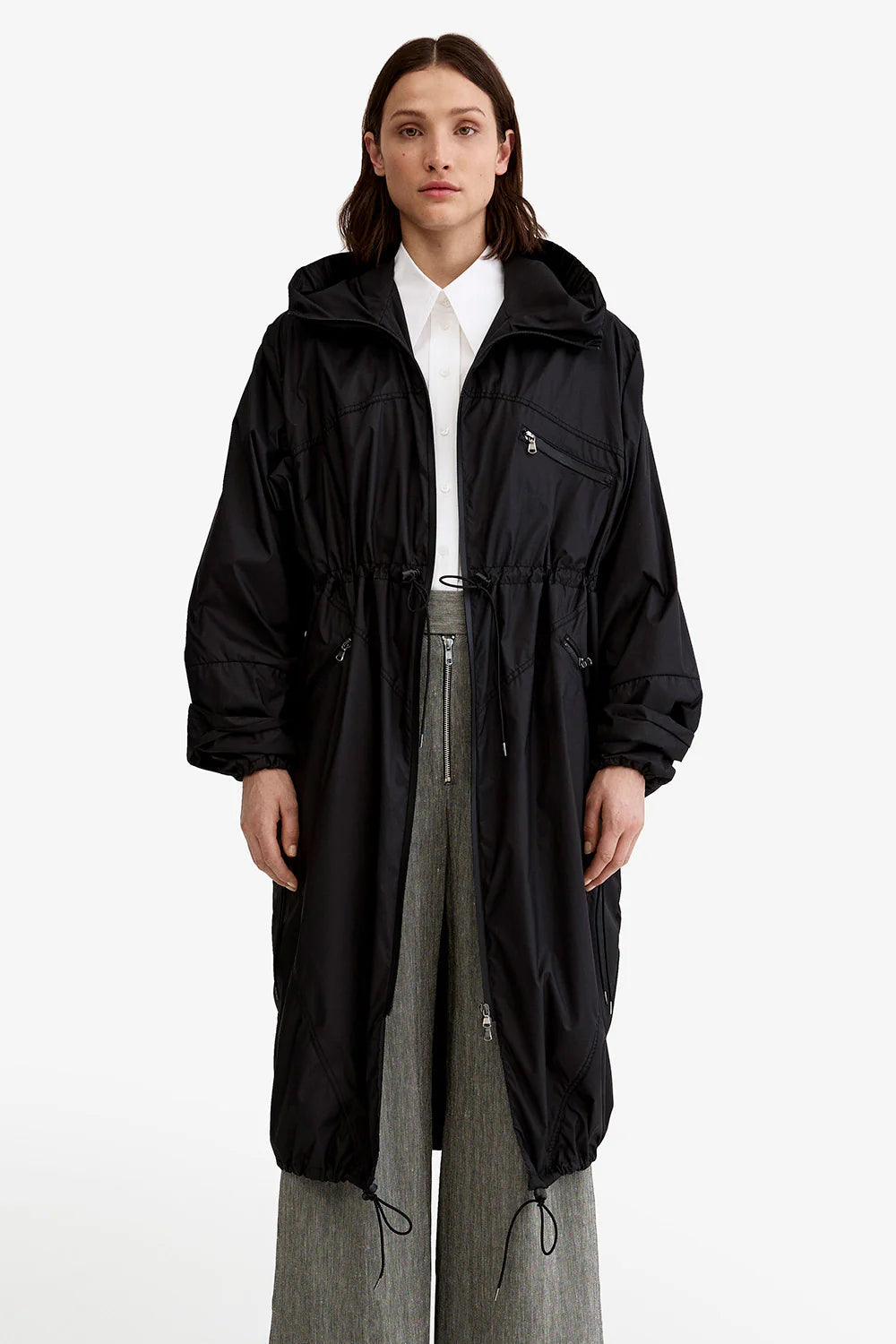 Smythe Drawstring Rain Shell