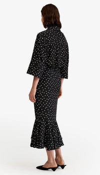 Smythe Tiered Midi Skirt