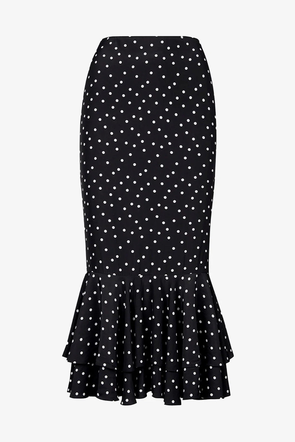 Smythe Tiered Midi Skirt