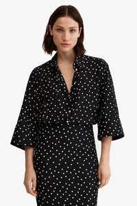 Smythe 3/4 Sleeve Relaxed Shirt