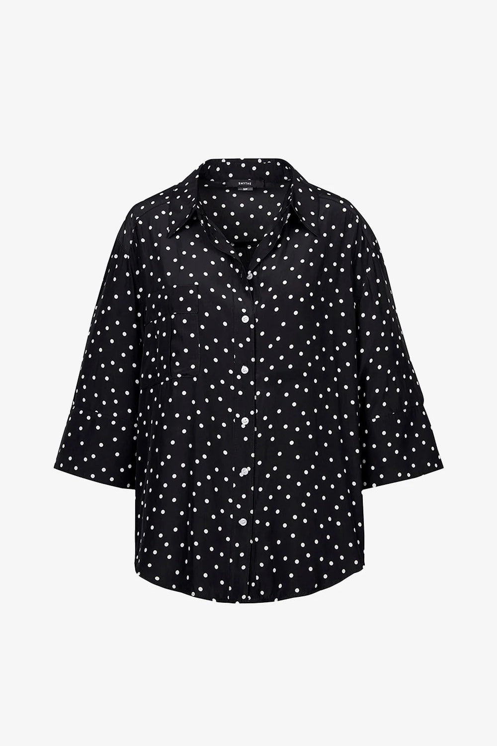 Smythe 3/4 Sleeve Relaxed Shirt