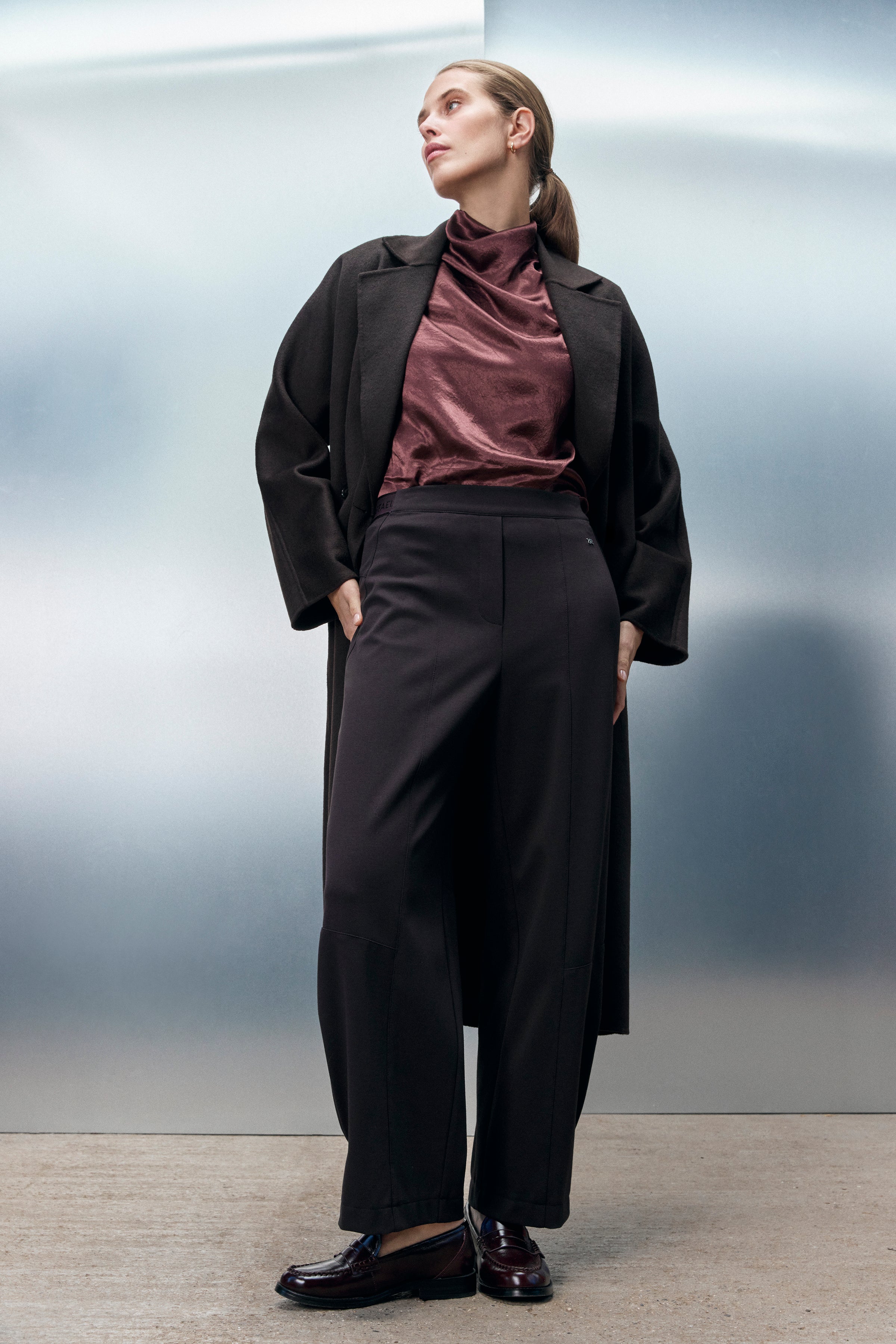 Raffaello Rossi Hale 7 8 Trousers Tabacco