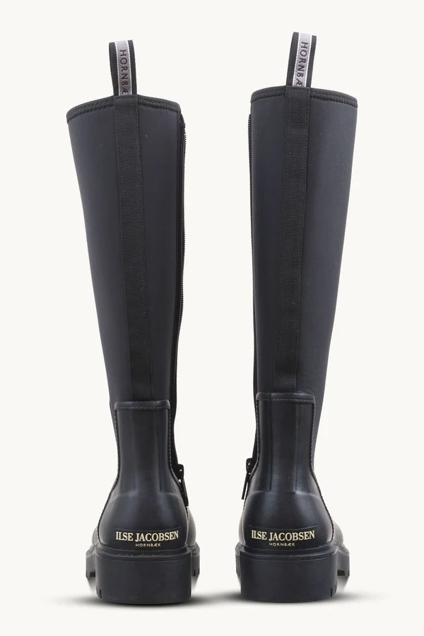 Ilse Jacobsen Long Rubber Boots - Black
