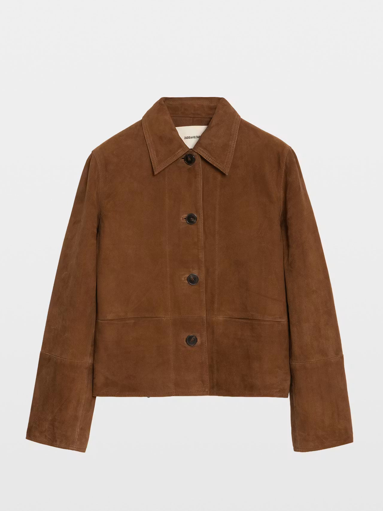 Zadig & Voltaire RWOW01289 Veste Daim Lessa Cognac