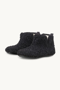 Ilse Jacobsen Slipper Boots with Laces -  Black