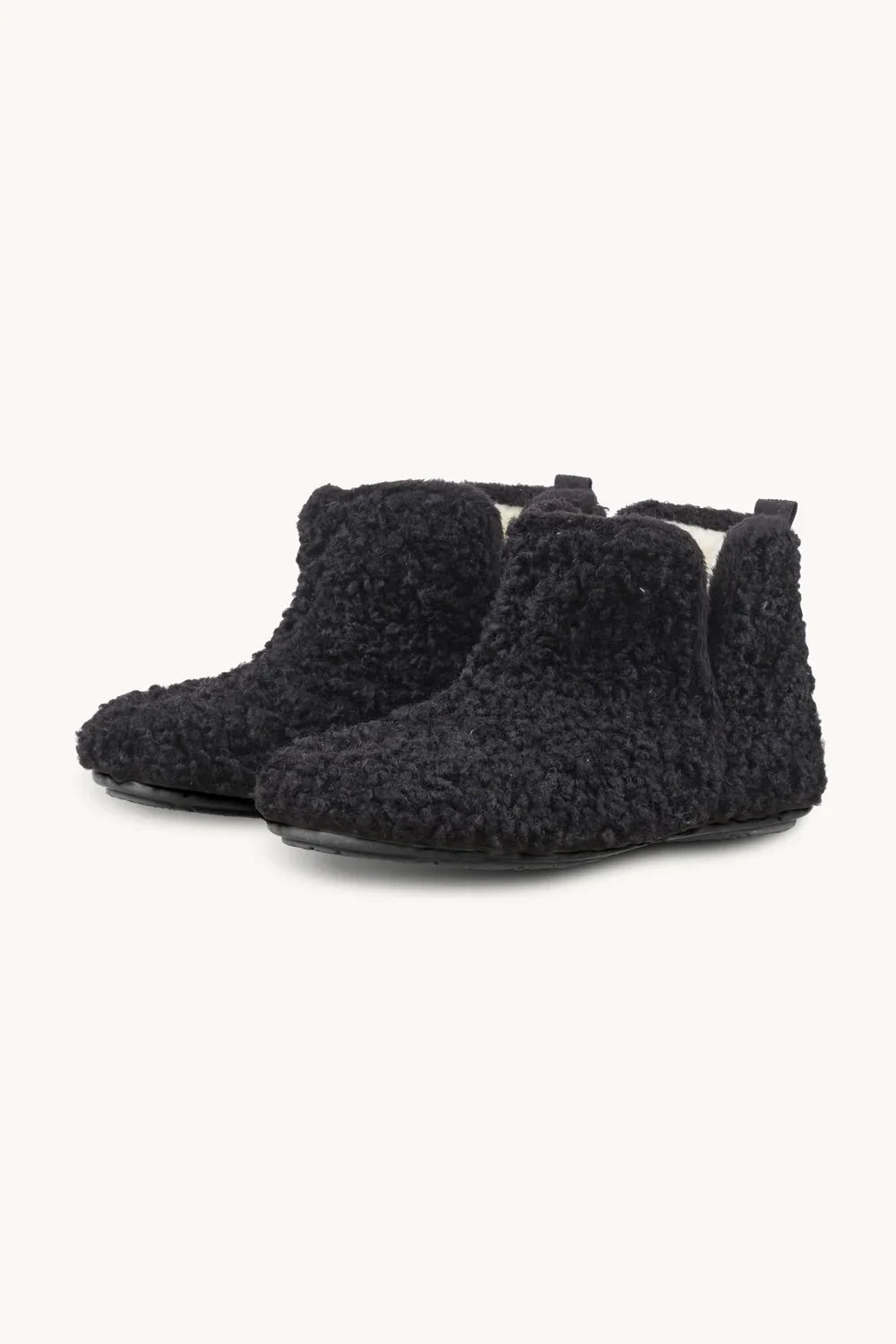 Ilse Jacobsen Slipper Boots with Laces -  Black