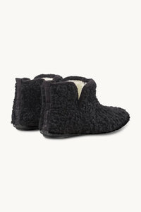 Ilse Jacobsen Slipper Boots with Laces -  Black
