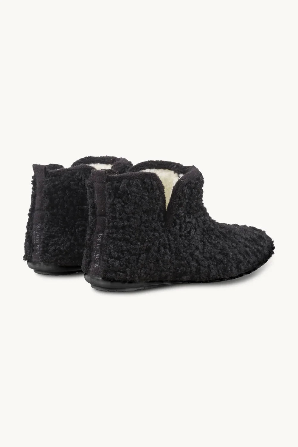Ilse Jacobsen Slipper Boots with Laces -  Black
