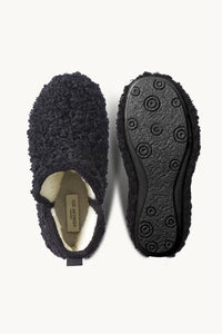 Ilse Jacobsen Slipper Boots with Laces -  Black