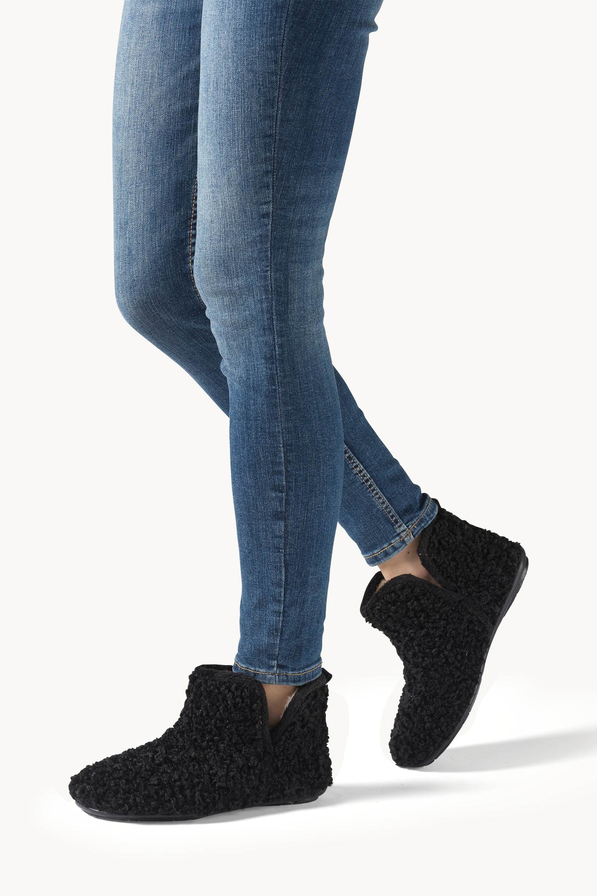 Ilse Jacobsen Slipper Boots with Laces -  Black