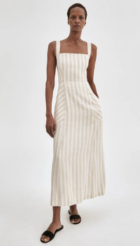 Smythe Picnic Dress Stone