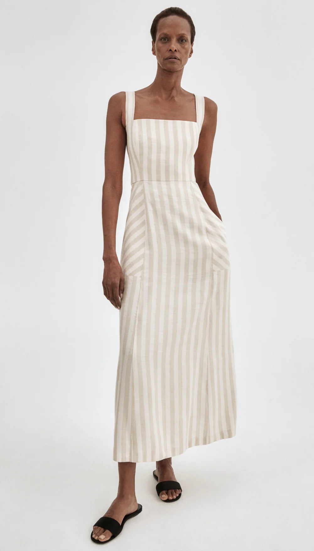 Smythe Picnic Dress Stone