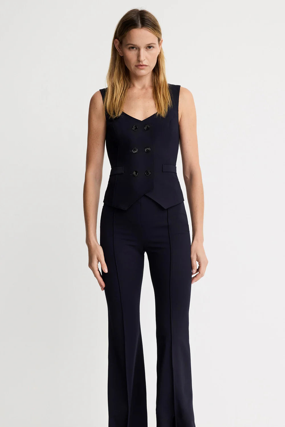 Smythe DB Waistcoat Navy